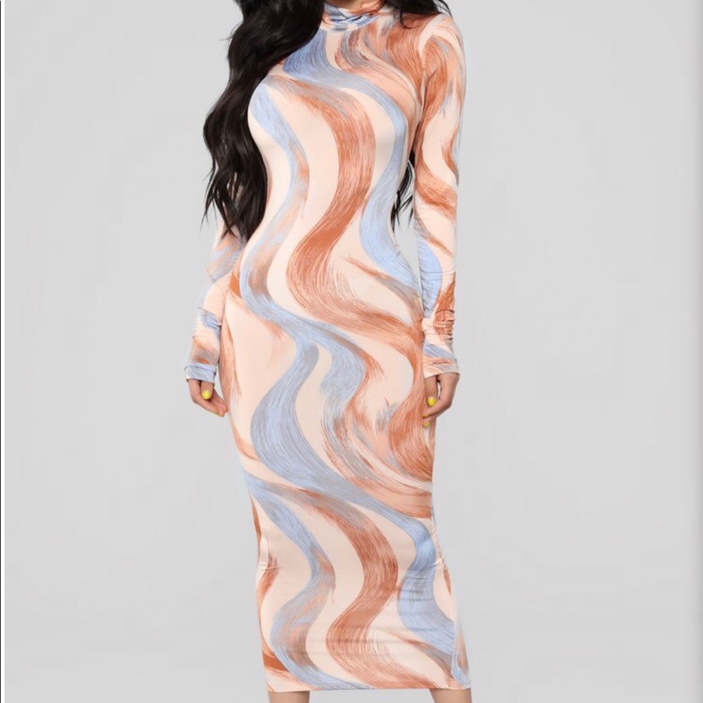 psychedelic dress